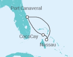 Itinerario della crociera Bahamas - Royal Caribbean