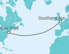 Itinerario della crociera Regno Unito - Cunard