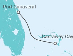 Itinerario della crociera Stati Uniti - Disney Cruise Line