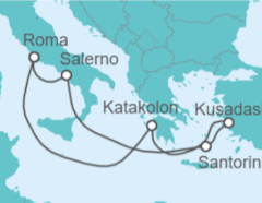Itinerario della crociera Italia, Grecia, Turchia - Princess Cruises