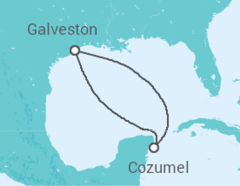 Itinerario della crociera Messico - Carnival Cruise Line