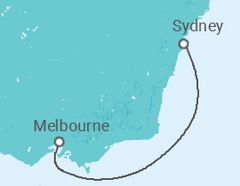 Itinerario della crociera Australia - Carnival Cruise Line