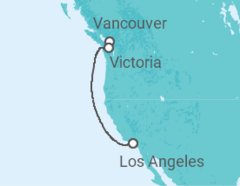 Itinerario della crociera Alaska - Princess Cruises