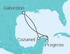 Itinerario della crociera Messico - Disney Cruise Line