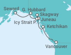 Itinerario della crociera Alaska - Celebrity Cruises
