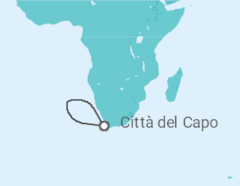 Itinerario della crociera Sudafrica - MSC Crociere