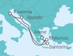 Itinerario della crociera Grecia, Croazia - Royal Caribbean