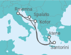 Itinerario della crociera Montenegro, Grecia, Croazia - Royal Caribbean
