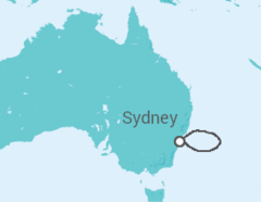 Itinerario della crociera Australia - Carnival Cruise Line