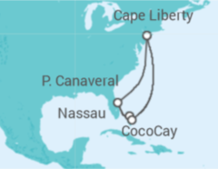 Itinerario della crociera Stati Uniti, Bahamas - Royal Caribbean