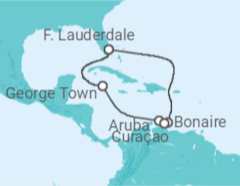 Itinerario della crociera Isole Cayman, Aruba, Curaçao, Bonaire, Sint Eustatius e Saba - Celebrity Cruises