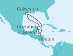 Itinerario della crociera Honduras, Messico - Royal Caribbean