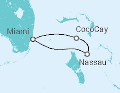 Itinerario della crociera Bahamas - Royal Caribbean