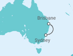 Itinerario della crociera Australia - Princess Cruises