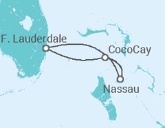 Itinerario della crociera Bahamas - Royal Caribbean