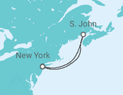 Itinerario della crociera Canada - Carnival Cruise Line