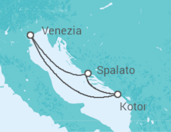 Itinerario della crociera Montenegro, Croazia - MSC Cruceros