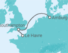 Itinerario della crociera Regno Unito - MSC Cruceros