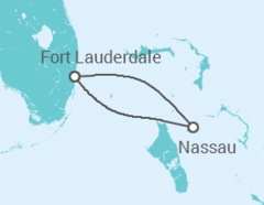 Itinerario della crociera Bahamas - Disney Cruise Line