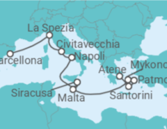 Itinerario della crociera Italia, Malta, Grecia - Explora Journeys