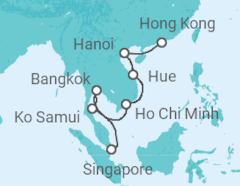 Itinerario della crociera Thailandia, Vietnam, Cina - Celebrity Cruises