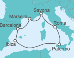 Itinerario della crociera Norvegia - AIDA