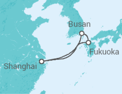 Itinerario della crociera Corea del Sud, Giappone - MSC Crociere