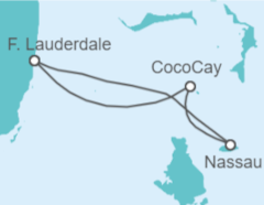 Itinerario della crociera Bahamas - Royal Caribbean