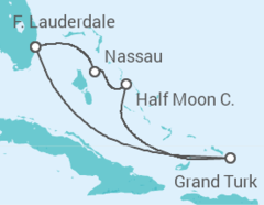 Itinerario della crociera Bahamas - Holland America Line