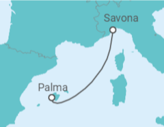 Itinerario della crociera Spagna Bevande Incluse - Costa Cruceros