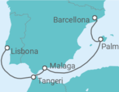 Itinerario della crociera Marocco, Spagna - MSC Crociere