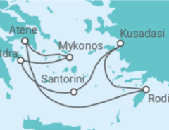 Itinerario della crociera Grecia, Turchia - Celebrity Cruises
