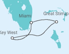 Itinerario della crociera Stati Uniti - NCL Norwegian Cruise Line