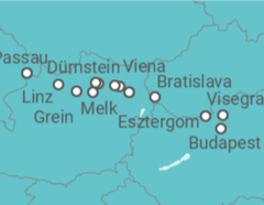 Itinerario della crociera Francia, Italia - CroisiMer