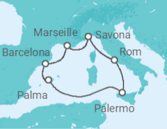 Itinerario della crociera Alaska - Royal Caribbean