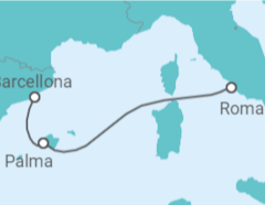 Itinerario della crociera Spagna - MSC Crociere