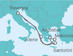 Itinerario della crociera Grecia - Royal Caribbean