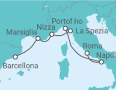 Itinerario della crociera Italia, Francia - Celebrity Cruises