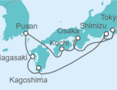 Itinerario della crociera Giappone, Corea del Sud - Celebrity Cruises