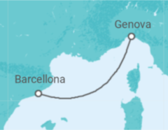 Itinerario della crociera Spagna - MSC Crociere