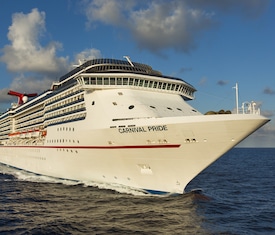Le crociere più richieste a bordo della Carnival Pride