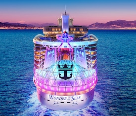 Le crociere più richieste a bordo della Wonder of the Seas