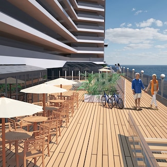 Promenade sul mare