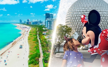 New York, Walt Disney World Orlando e Miami