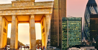 Londra e Berlino in aereo