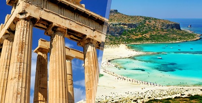 Atene e Creta in aereo