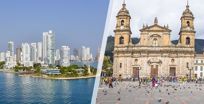 Bogotá e Cartagena de Indias