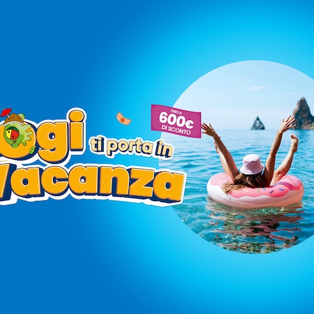 Logi Ti Porta in Vacanza con sconti fino a 600€!